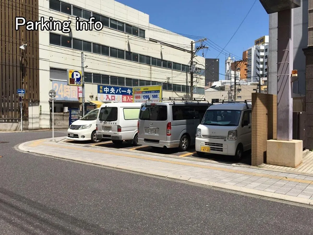 Daire Bhotel Heiwaodori 201 - New Apt In Famous Hiroshima Dori Max 6P Japonya